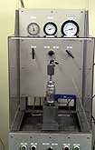 Hydraulic pressure test device