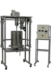Mixing tester with real test fluids